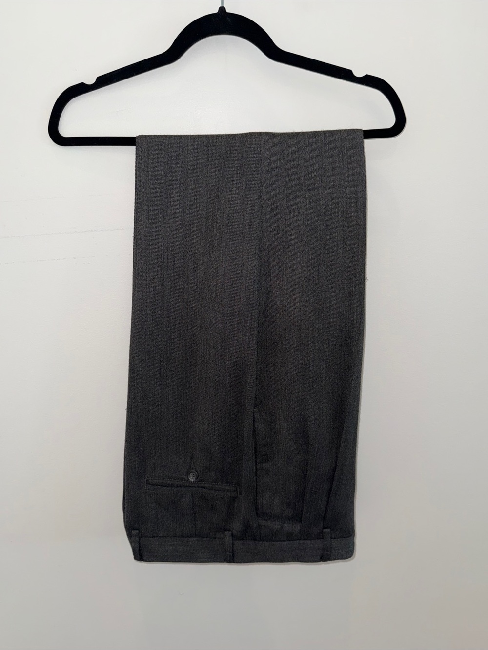 Claiborne Dark Gray Men's Dress Pants